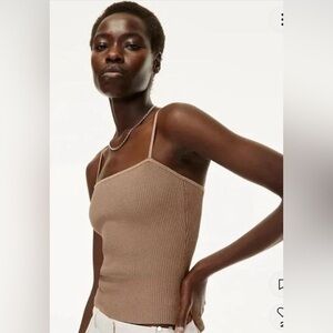 Aritzia Babaton Sculpt Knit Cami Tank